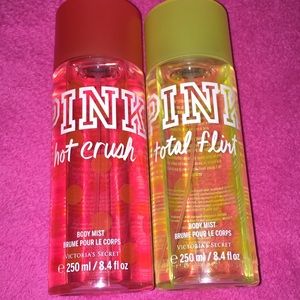Pink Hot Crush.Pink Yellow total flirt.